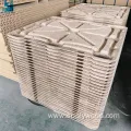 Nestable 80% Space Saving Compressed Wood Chip Pallets